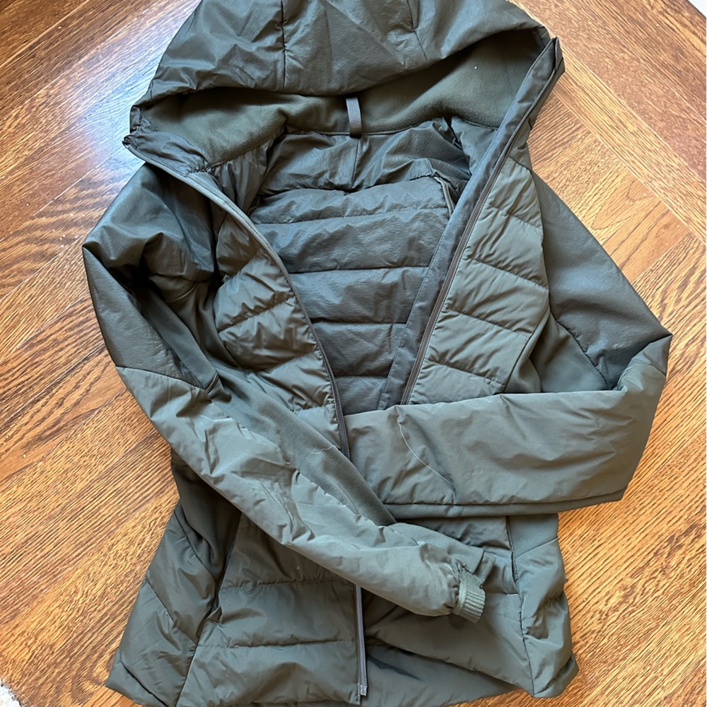 Down for it all lululemon jacket size 4